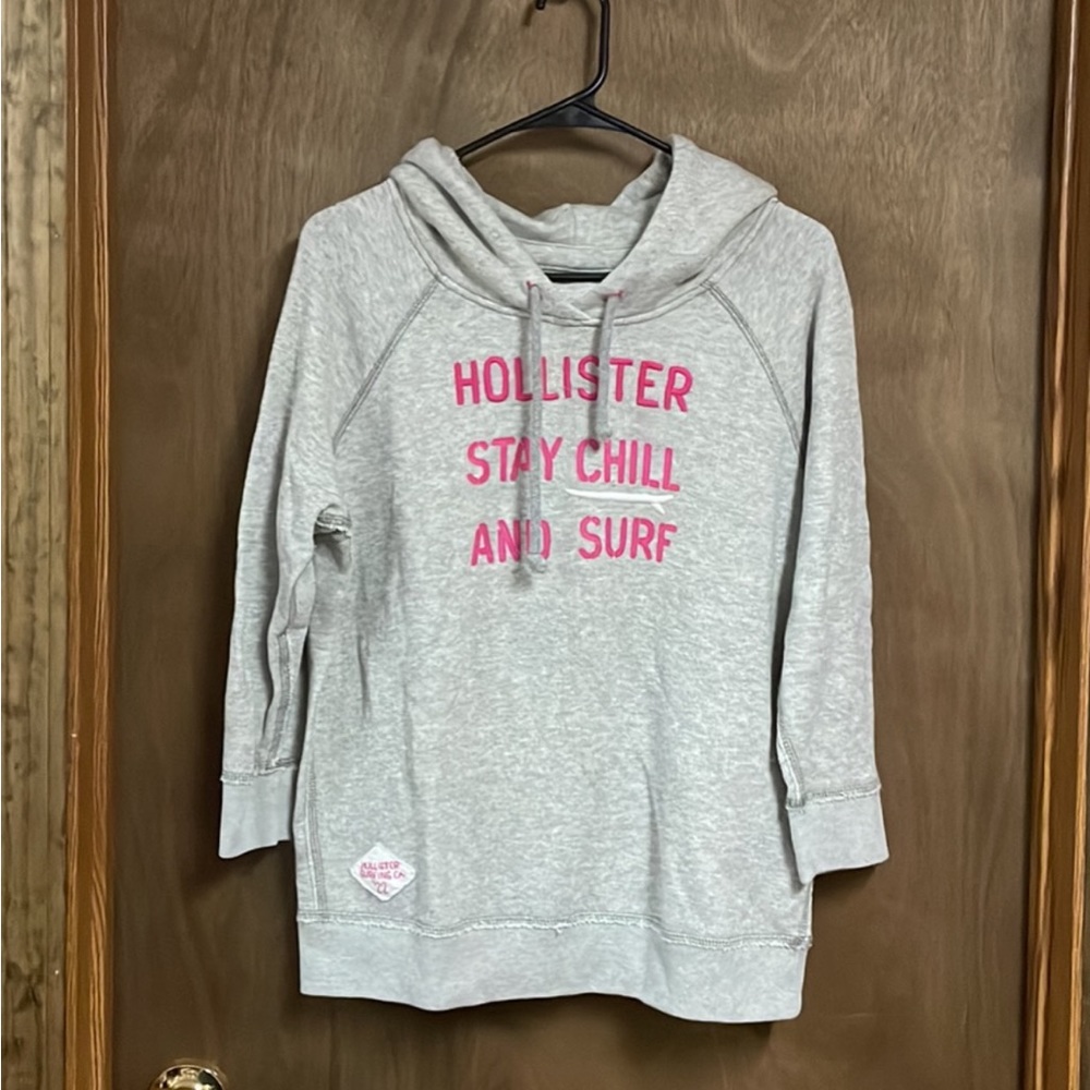 Hollister Pullover Hoodie Sweatshirt Medium‎